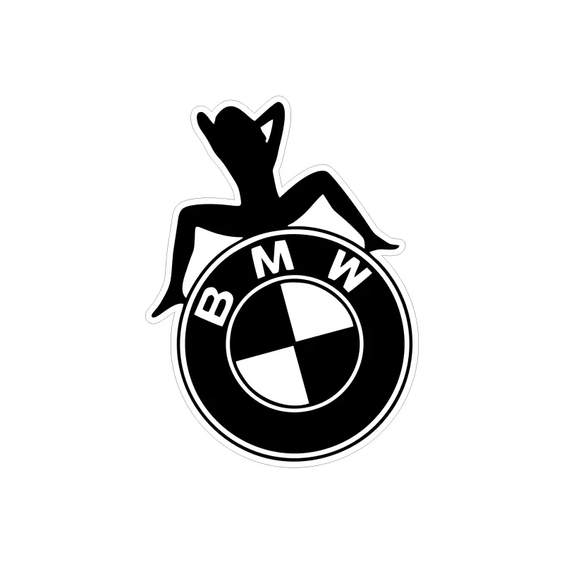 Bmw, autocolant, dimensiune 115x80 mm, model 072